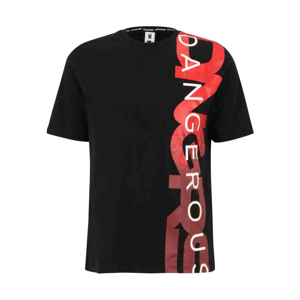 Dangerous DNGRS - Hyena Heren Tshirt - Zwart/Rood